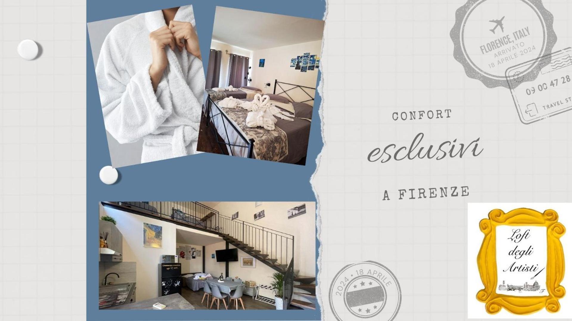 Exclusive Loft Degli Artisti Apartment Флоренция Екстериор снимка